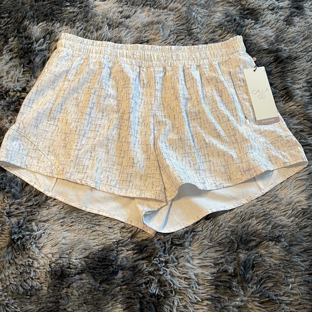 Calia - Women's White Shorts